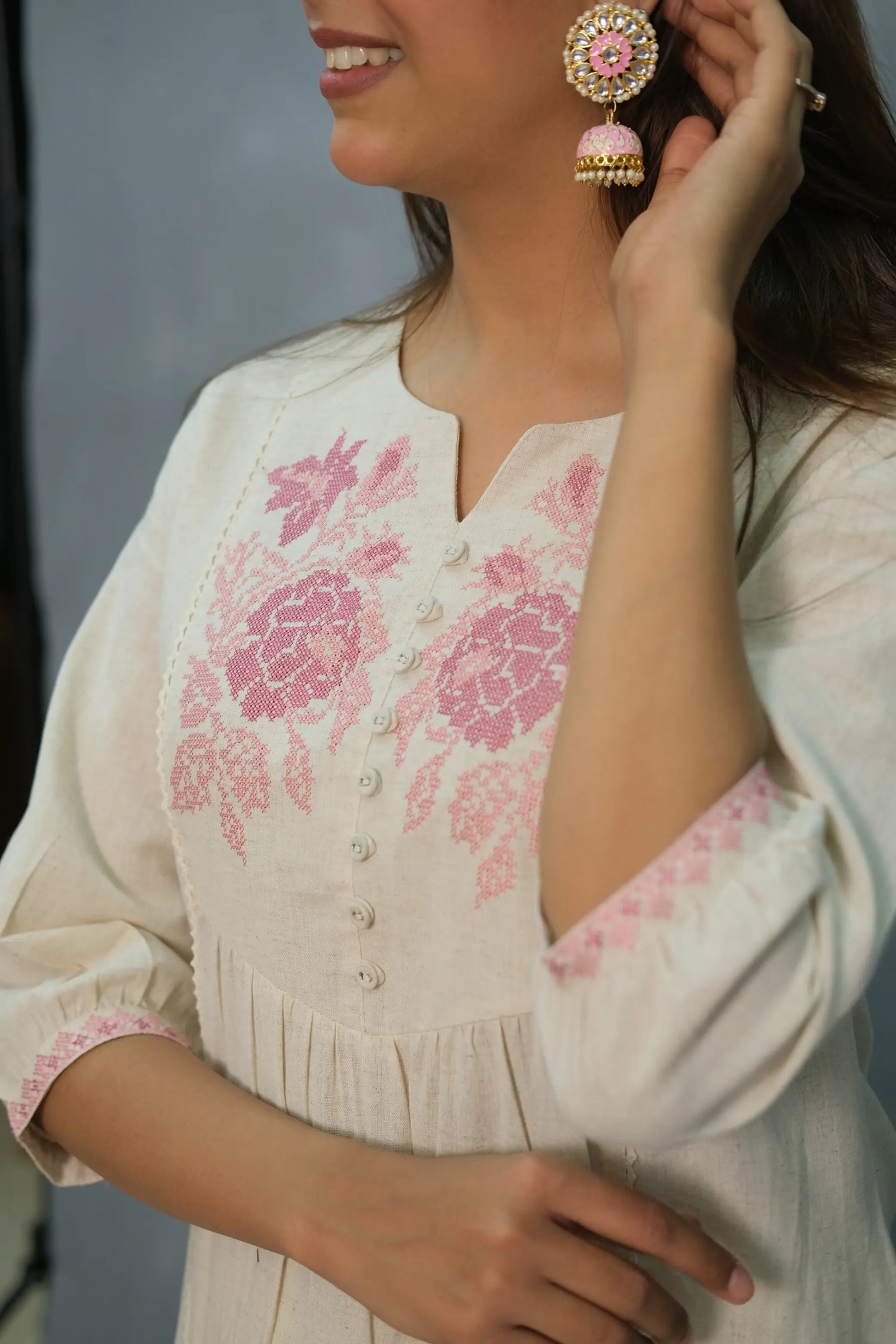 Flex Cotton 2-Piece Set – Elegant & Comfortable Everyday Wear