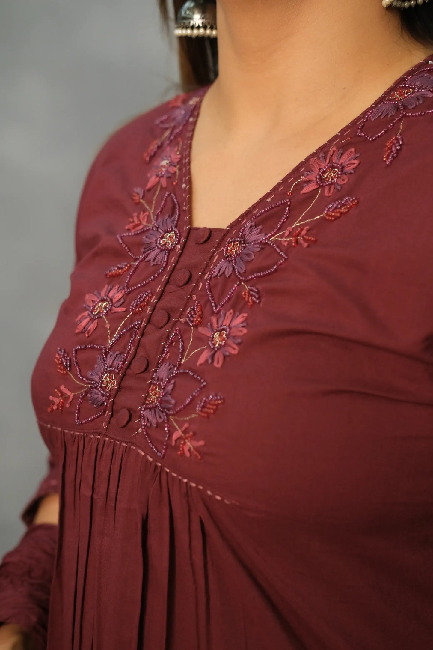 Elegant Soft Cotton 3-Piece Set – Comfortable & Stylish Ethnic Wear