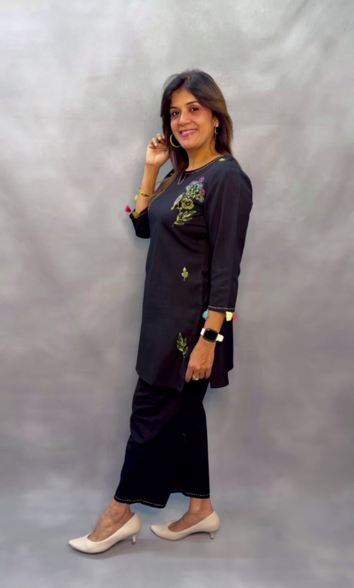 Embroidered Cotton Co-Ord Set – Elegant & Comfortable
