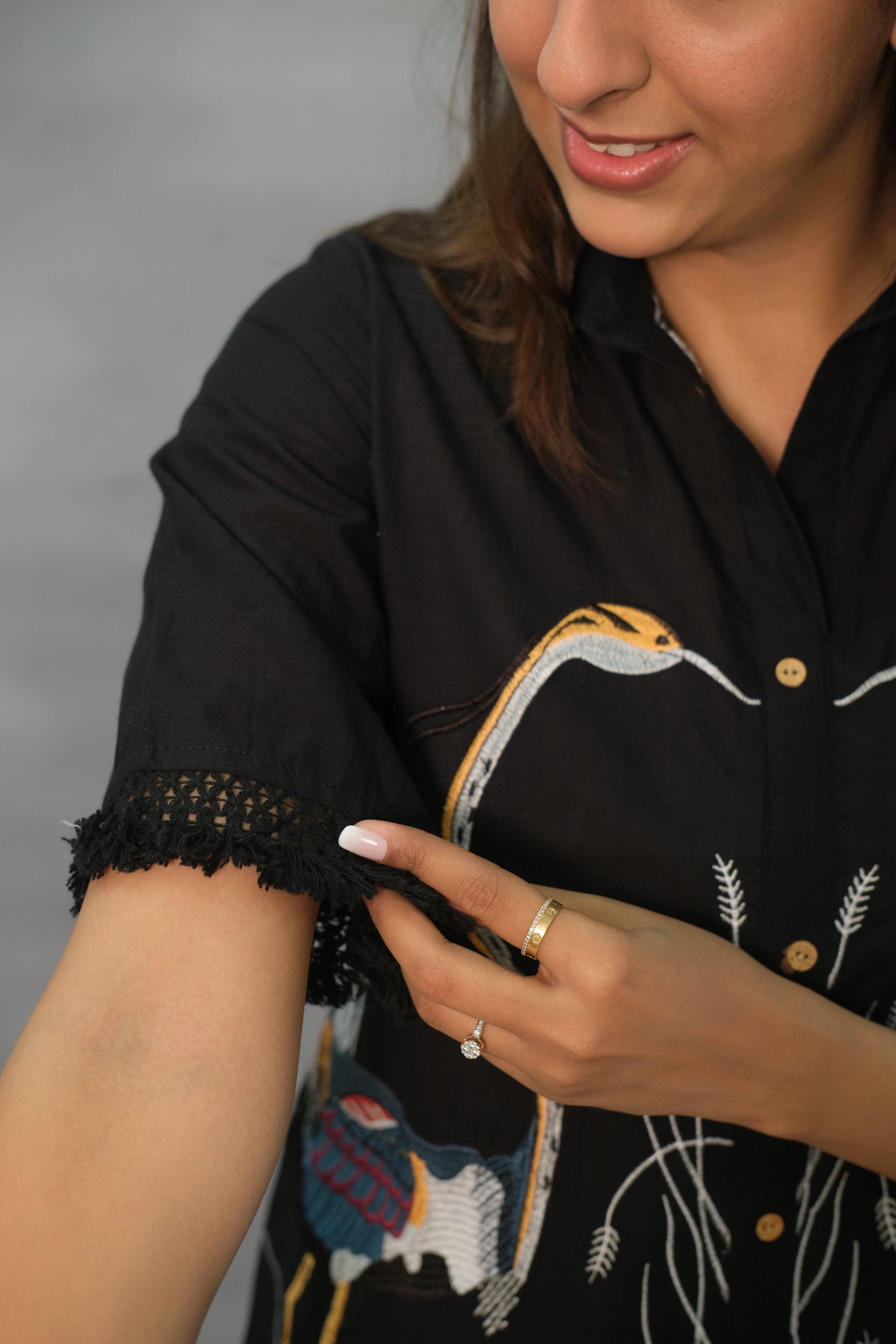 Embroidered Co-Ord Set in Soft Cotton – Chic Ethnic Wear for Everyday Elegance