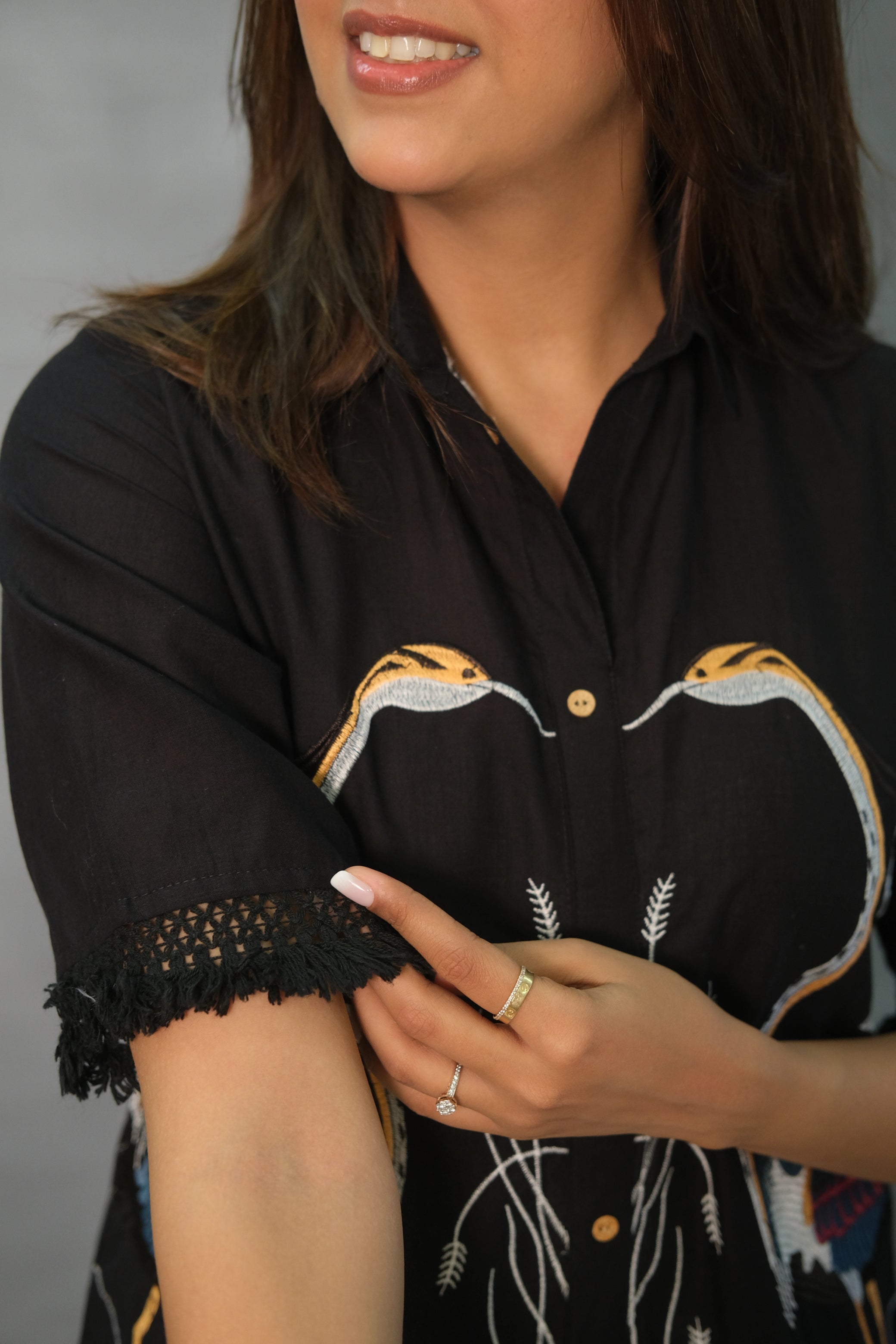 Embroidered Co-Ord Set in Soft Cotton – Chic Ethnic Wear for Everyday Elegance
