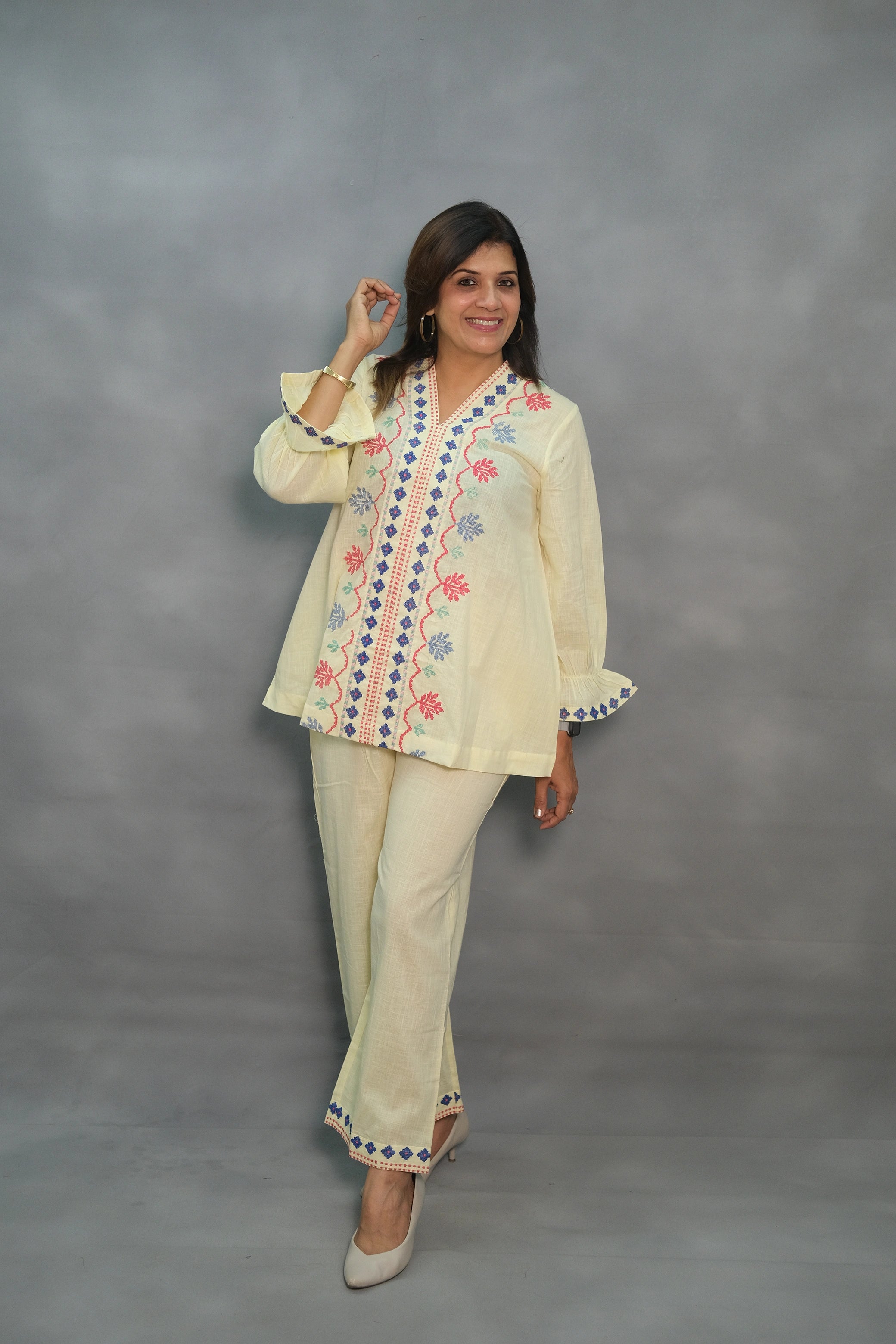 Soft Cotton Co-Ord Set | Chic & Comfortable in Yellow