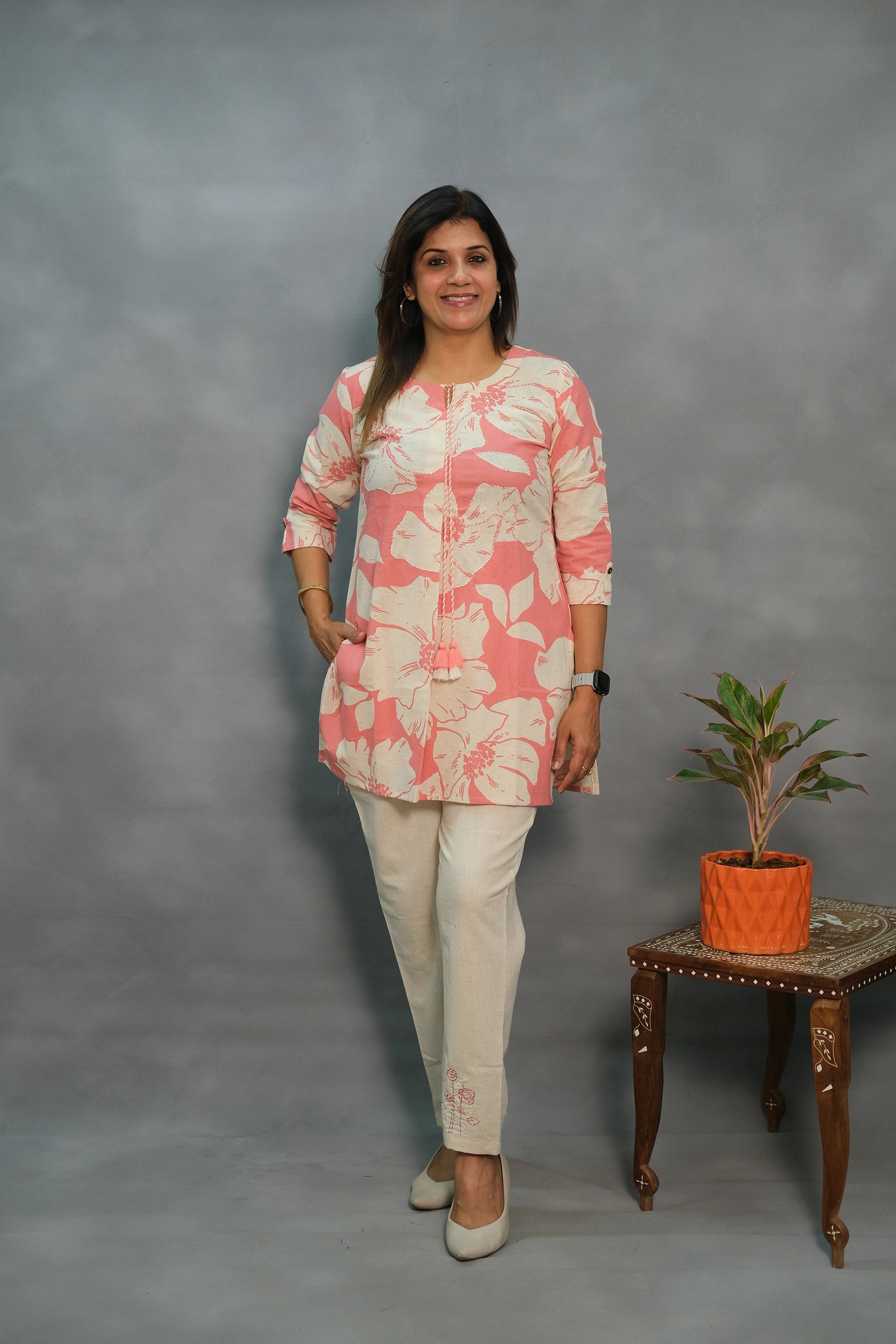 Elegant Flex Cotton Co-Ord Set – Stylish & Comfortable Everyday Wear